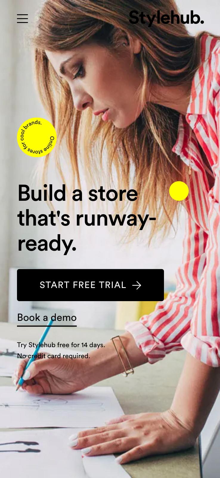 Stylehub - Mobile navigation #1